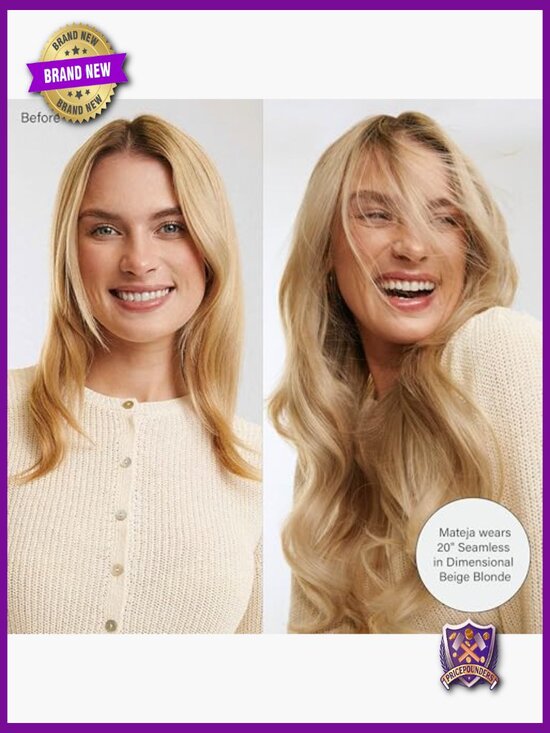 Seamless Clip-In Hair Extensions 16\